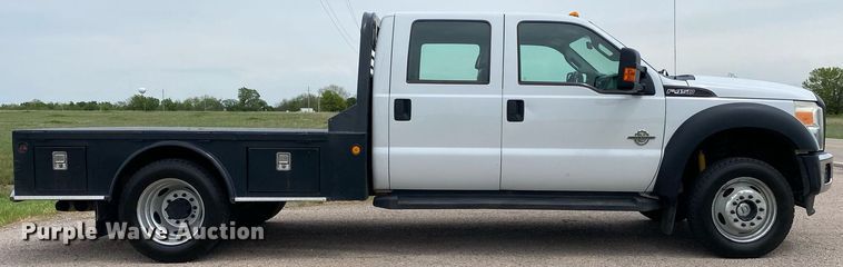 image for item DL7170 2012 Ford F450 Super Duty  Crew Cab flatbed truck