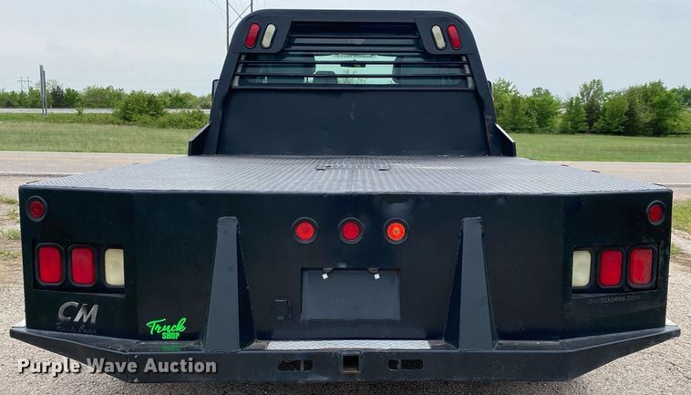 image for item DL7170 2012 Ford F450 Super Duty  Crew Cab flatbed truck