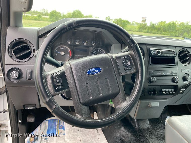 image for item DL7170 2012 Ford F450 Super Duty  Crew Cab flatbed truck