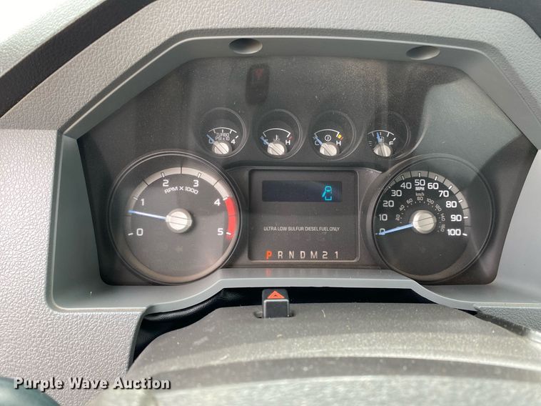 image for item DL7170 2012 Ford F450 Super Duty  Crew Cab flatbed truck