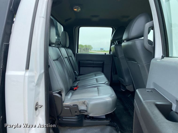 image for item DL7170 2012 Ford F450 Super Duty  Crew Cab flatbed truck