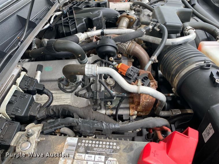 image for item DL7170 2012 Ford F450 Super Duty  Crew Cab flatbed truck