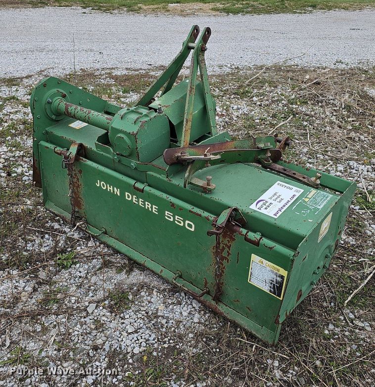 image for item DO4355 John Deere 550  tiller