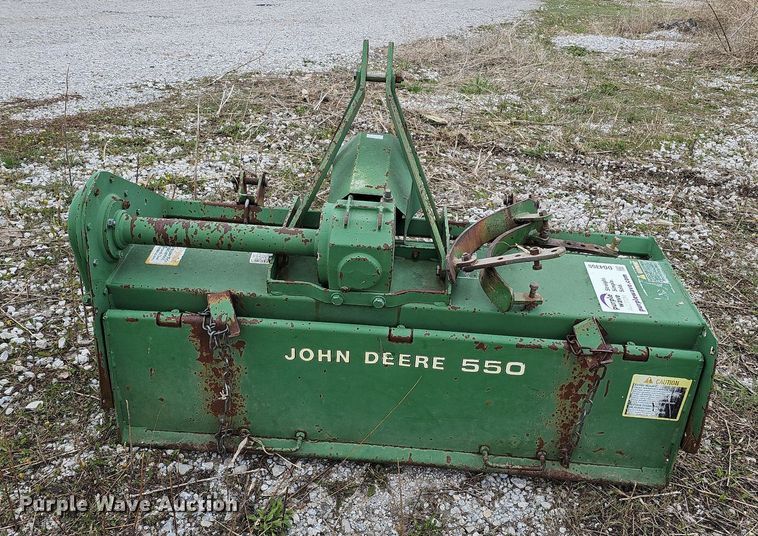image for item DO4355 John Deere 550  tiller