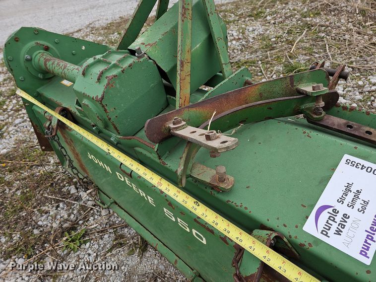 image for item DO4355 John Deere 550  tiller