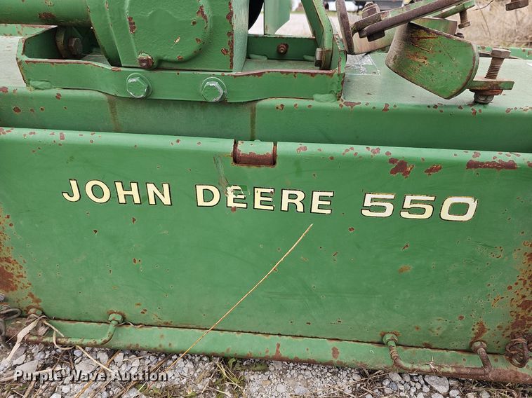 image for item DO4355 John Deere 550  tiller