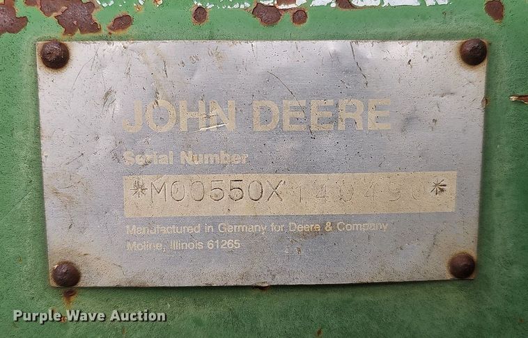 image for item DO4355 John Deere 550  tiller