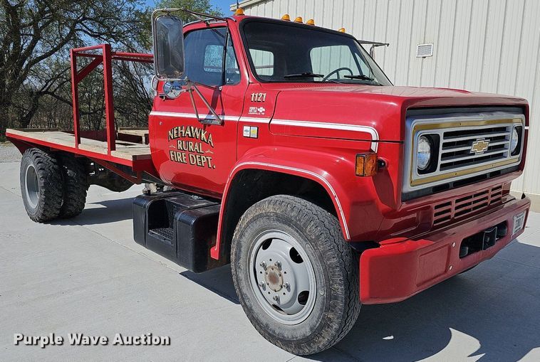 image for item DO4366 1989 Chevrolet C60 Custom Deluxe  fire truck