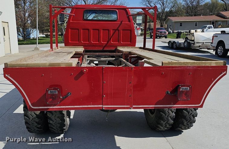 image for item DO4366 1989 Chevrolet C60 Custom Deluxe  fire truck