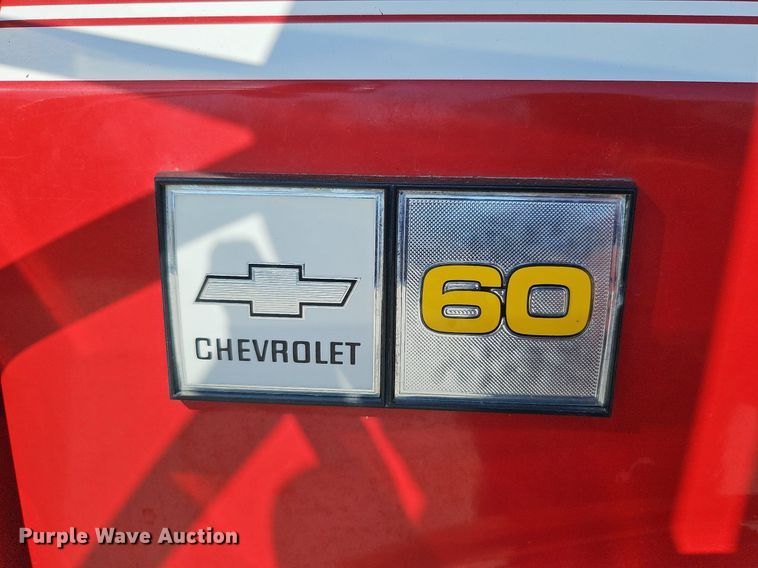 image for item DO4366 1989 Chevrolet C60 Custom Deluxe  fire truck