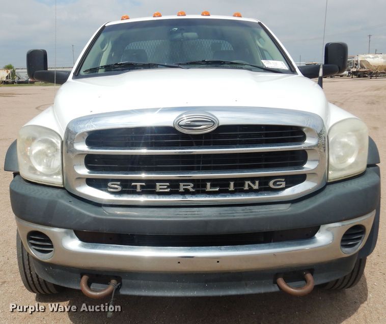 image for item DP7842 2008 Sterling Bullet 5500  Quad Cab flatbed truck