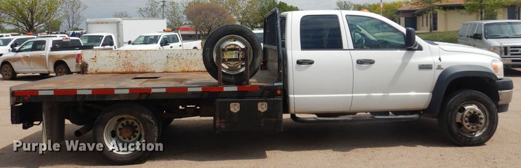 image for item DP7842 2008 Sterling Bullet 5500  Quad Cab flatbed truck