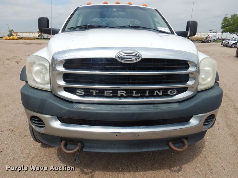 image for item DP7842 2008 Sterling Bullet 5500  Quad Cab flatbed truck