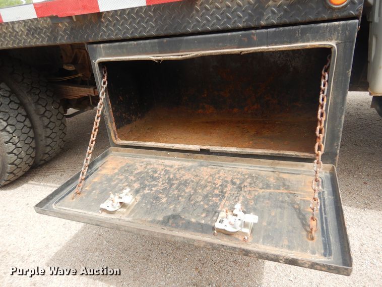 image for item DP7842 2008 Sterling Bullet 5500  Quad Cab flatbed truck