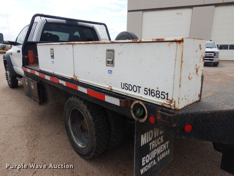 image for item DP7842 2008 Sterling Bullet 5500  Quad Cab flatbed truck