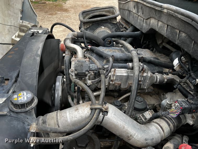 image for item DQ2030 2009 International 4300  Ext. Cab flatbed truck