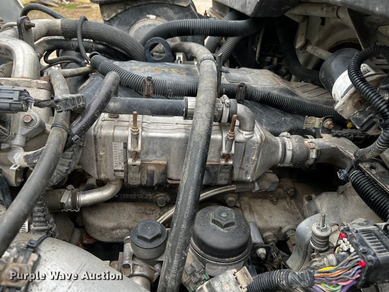 image for item DQ2030 2009 International 4300  Ext. Cab flatbed truck