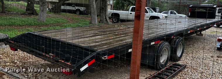 image for item DQ2035 1978 Gooseneck  equipment trailer