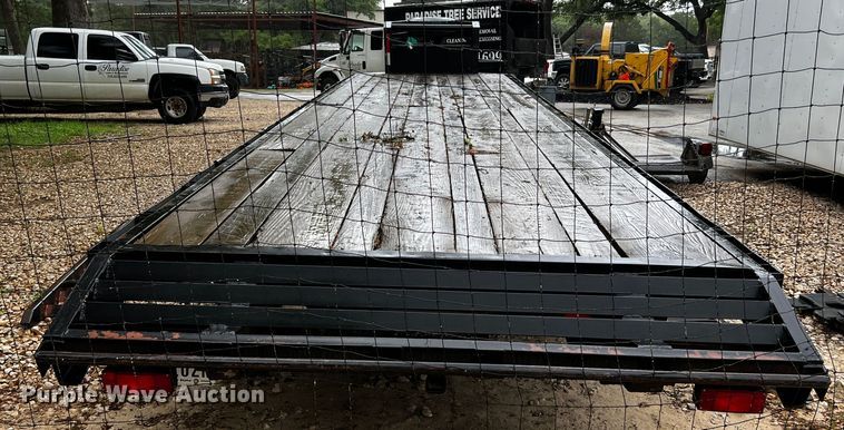 image for item DQ2035 1978 Gooseneck  equipment trailer