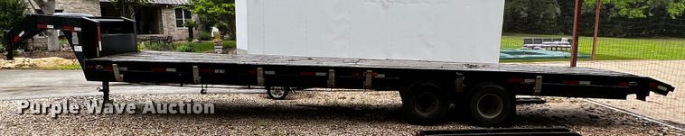 image for item DQ2035 1978 Gooseneck  equipment trailer