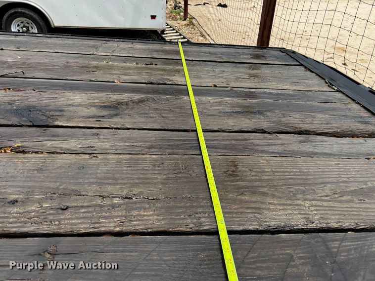 image for item DQ2035 1978 Gooseneck  equipment trailer