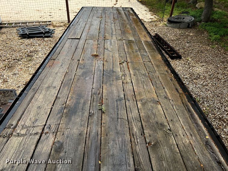 image for item DQ2035 1978 Gooseneck  equipment trailer