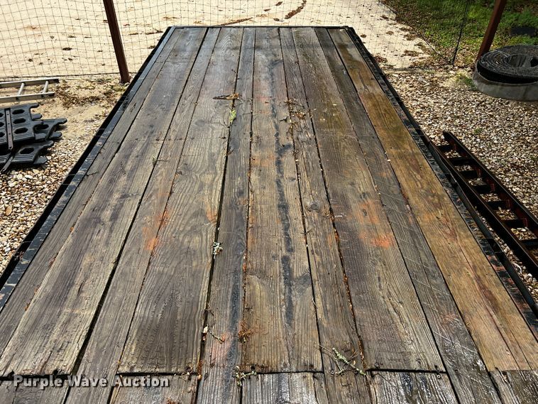 image for item DQ2035 1978 Gooseneck  equipment trailer