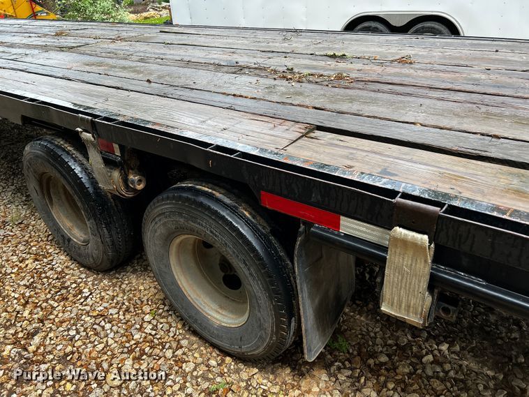 image for item DQ2035 1978 Gooseneck  equipment trailer