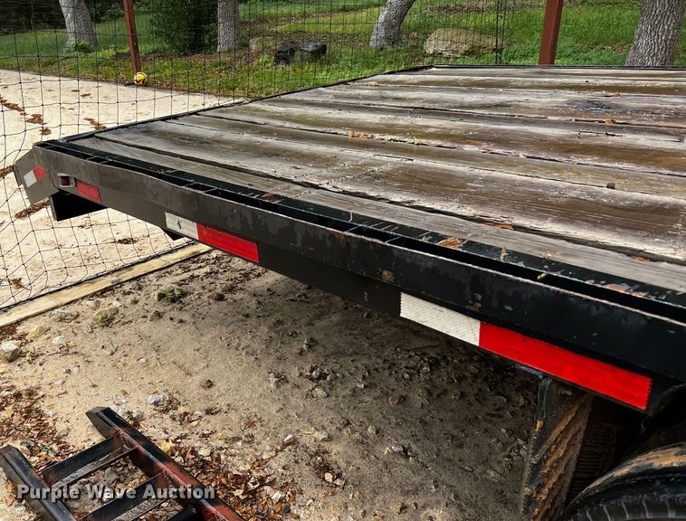 image for item DQ2035 1978 Gooseneck  equipment trailer