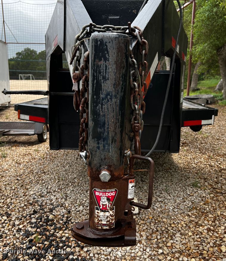 image for item DQ2035 1978 Gooseneck  equipment trailer