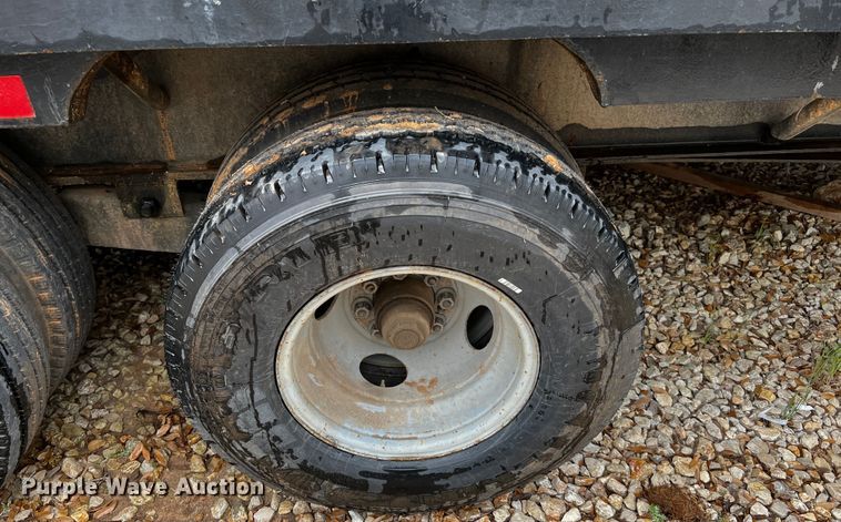 image for item DQ2035 1978 Gooseneck  equipment trailer