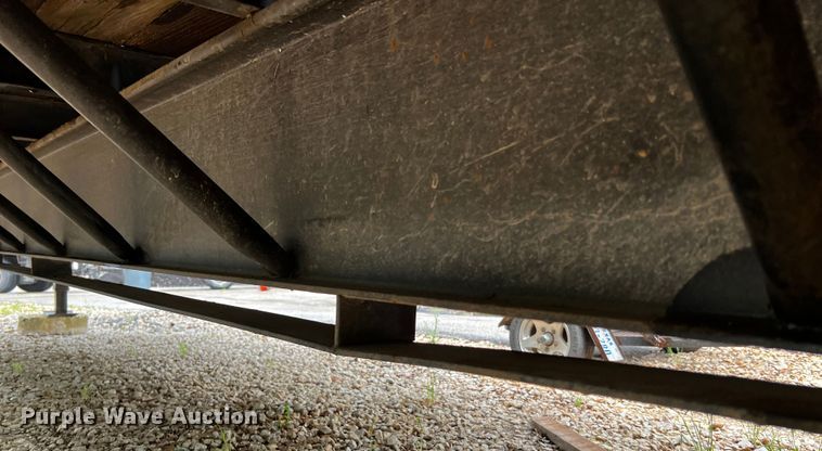 image for item DQ2035 1978 Gooseneck  equipment trailer