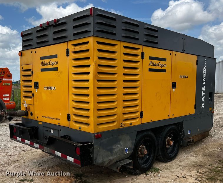 image for item DQ2038 2013 Atlas Copco XATS1050  air compressor
