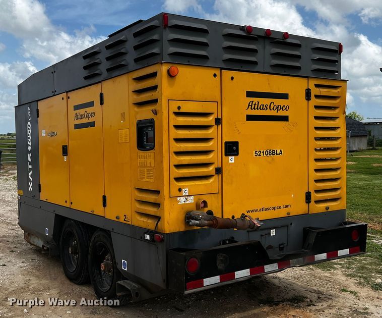 image for item DQ2038 2013 Atlas Copco XATS1050  air compressor