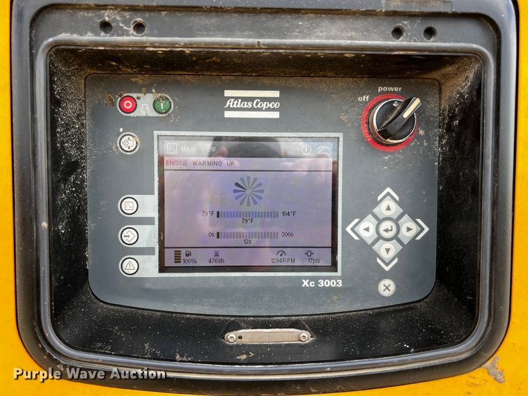 image for item DQ2038 2013 Atlas Copco XATS1050  air compressor