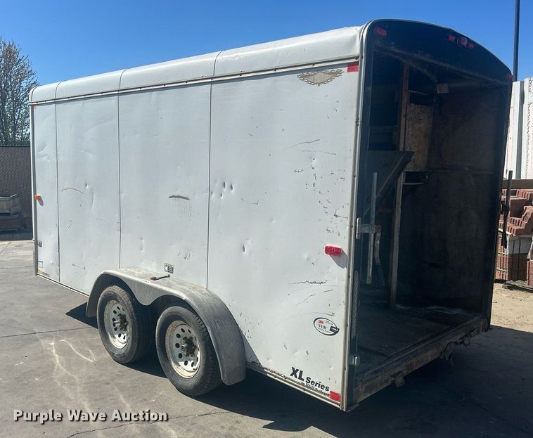 image for item DR4599 2009 H&H TC14  enclosed cargo trailer