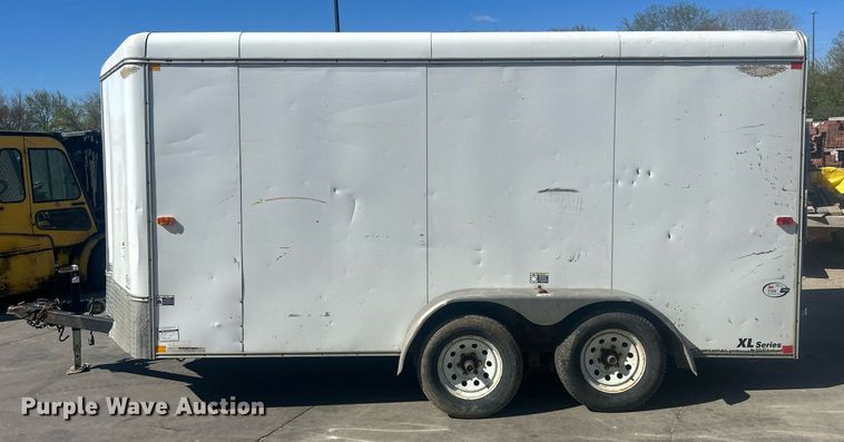 image for item DR4599 2009 H&H TC14  enclosed cargo trailer