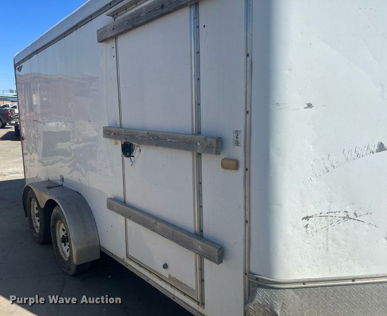 image for item DR4599 2009 H&H TC14  enclosed cargo trailer