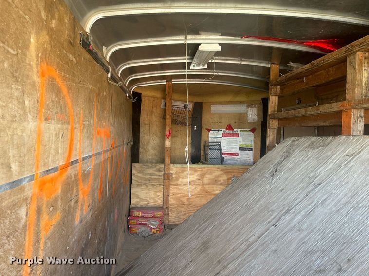 image for item DR4599 2009 H&H TC14  enclosed cargo trailer