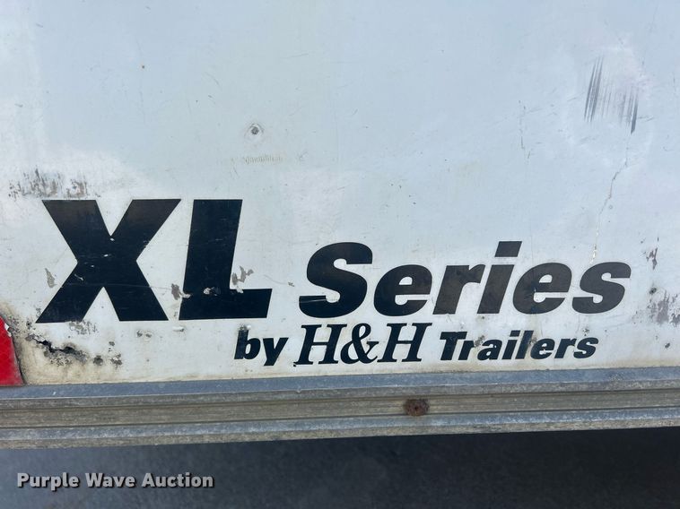 image for item DR4599 2009 H&H TC14  enclosed cargo trailer