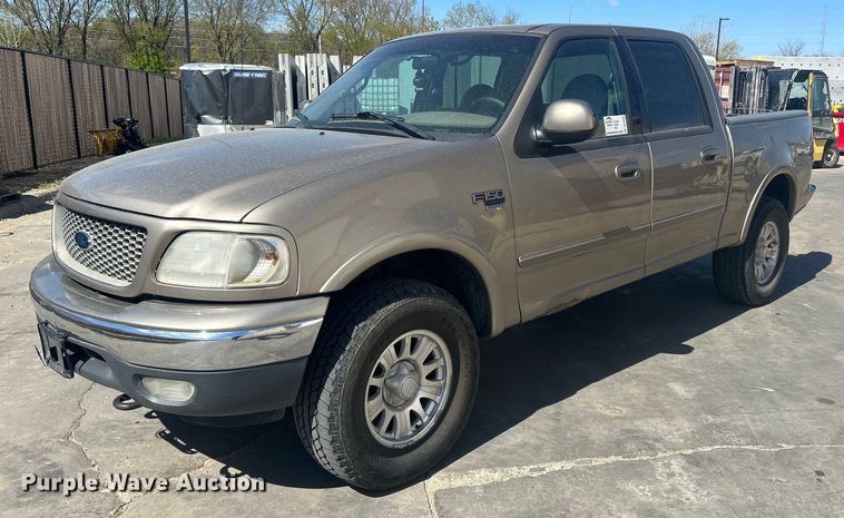 image for item DR4600 2001 Ford F150  SuperCrew pickup truck