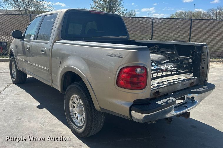 image for item DR4600 2001 Ford F150  SuperCrew pickup truck