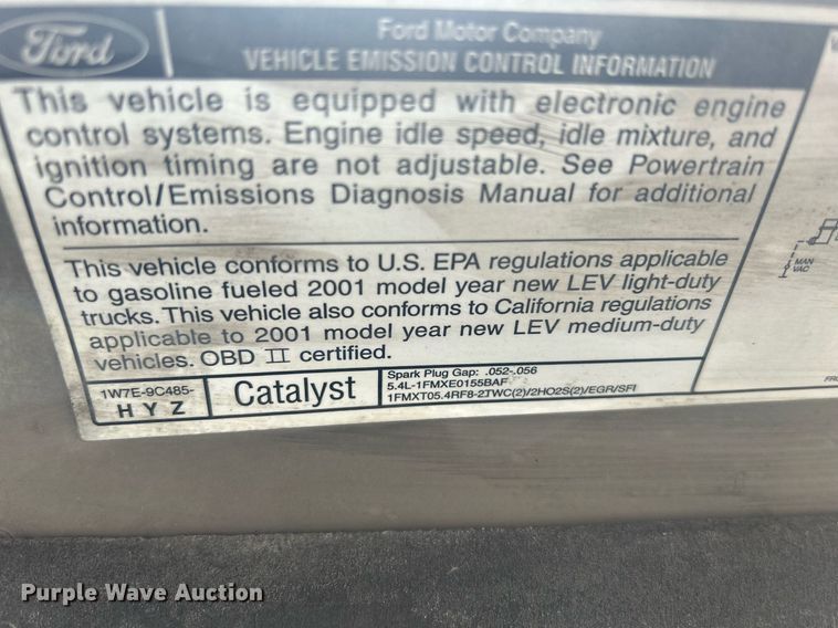 image for item DR4600 2001 Ford F150  SuperCrew pickup truck