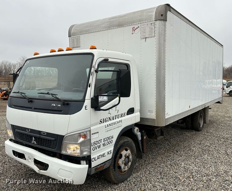 image for item DR5071 2008 Mitsubishi Fuso FE145  box truck