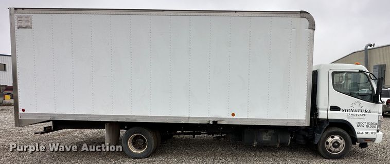 image for item DR5071 2008 Mitsubishi Fuso FE145  box truck