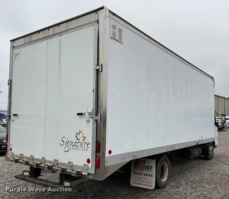 image for item DR5071 2008 Mitsubishi Fuso FE145  box truck