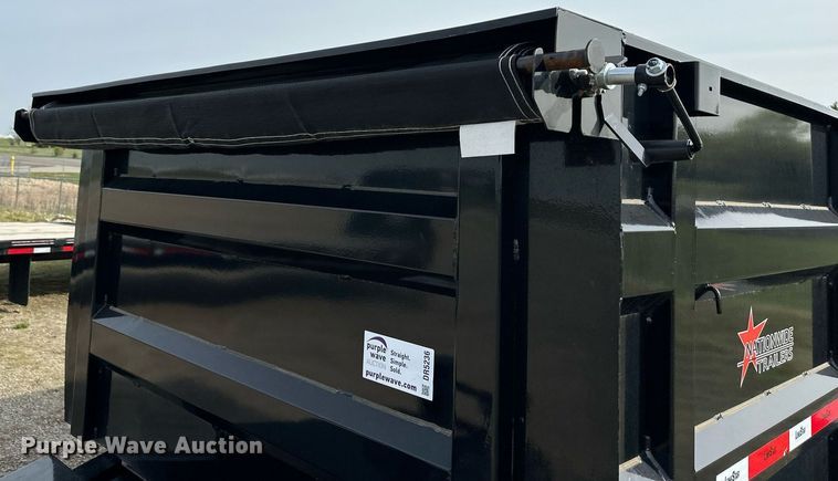 image for item DR5236 2022 Lonestar  dump trailer