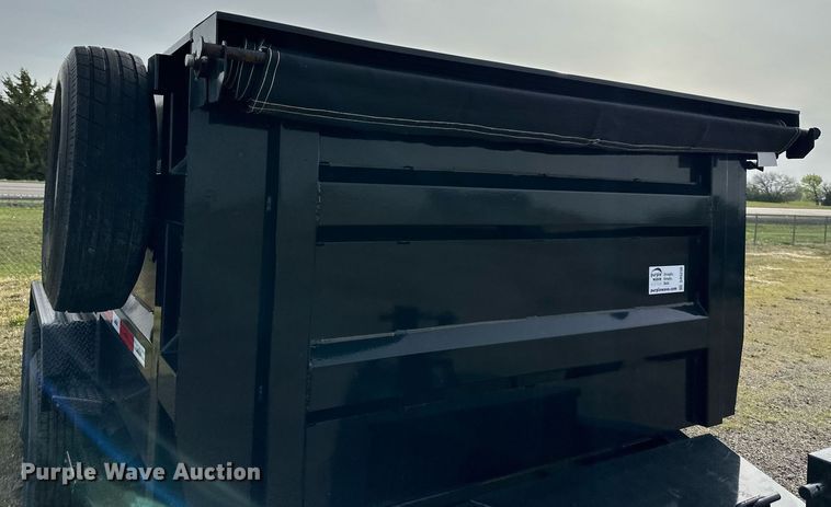 image for item DR5236 2022 Lonestar  dump trailer