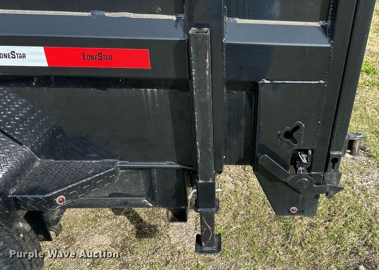 image for item DR5236 2022 Lonestar  dump trailer