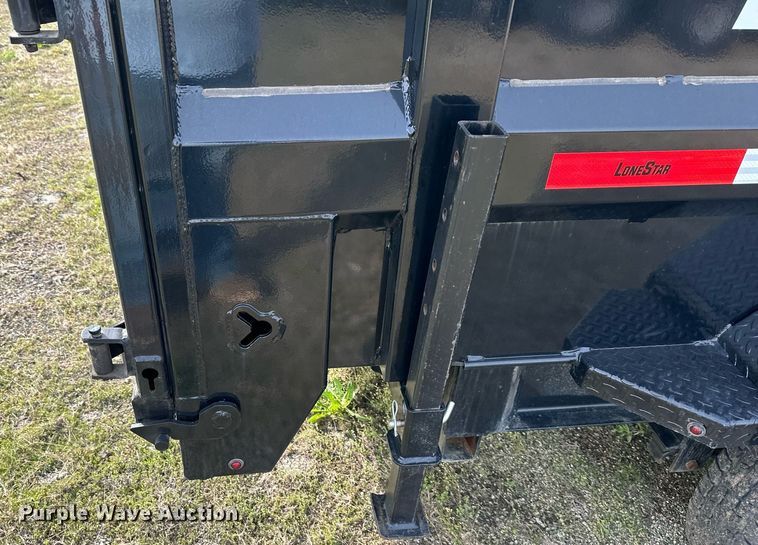 image for item DR5236 2022 Lonestar  dump trailer